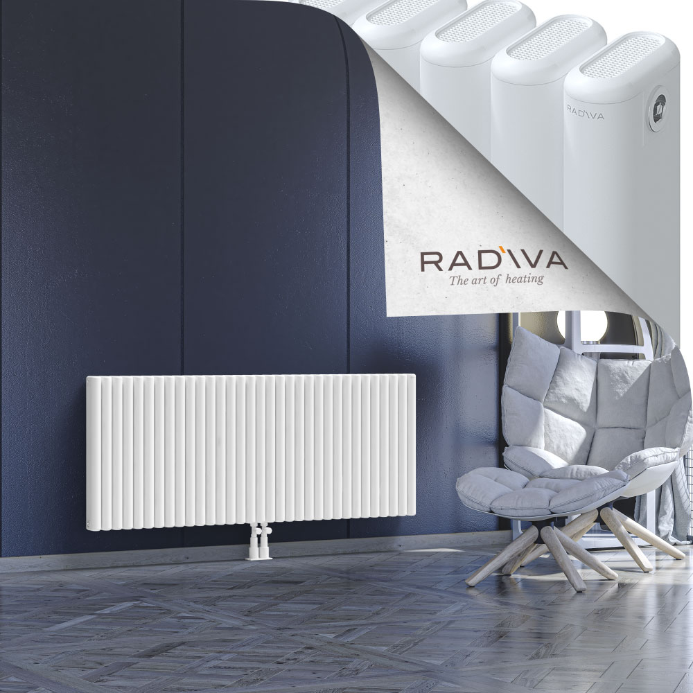 Kotto Aluminium Radiator 600x1481 White - 2
