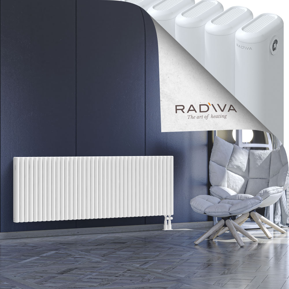 Kotto Aluminium Radiator 600x1706 White - 4