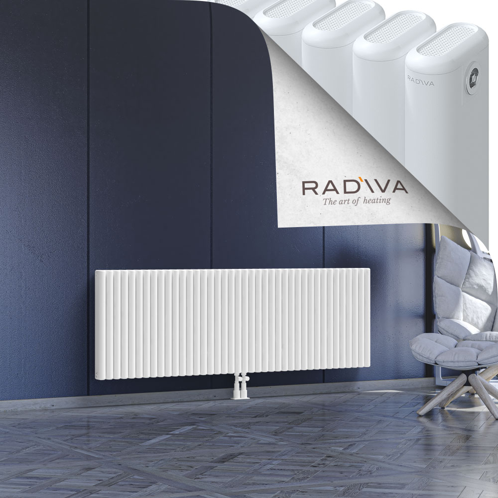 Kotto Aluminium Radiator 600x1796 White - 2