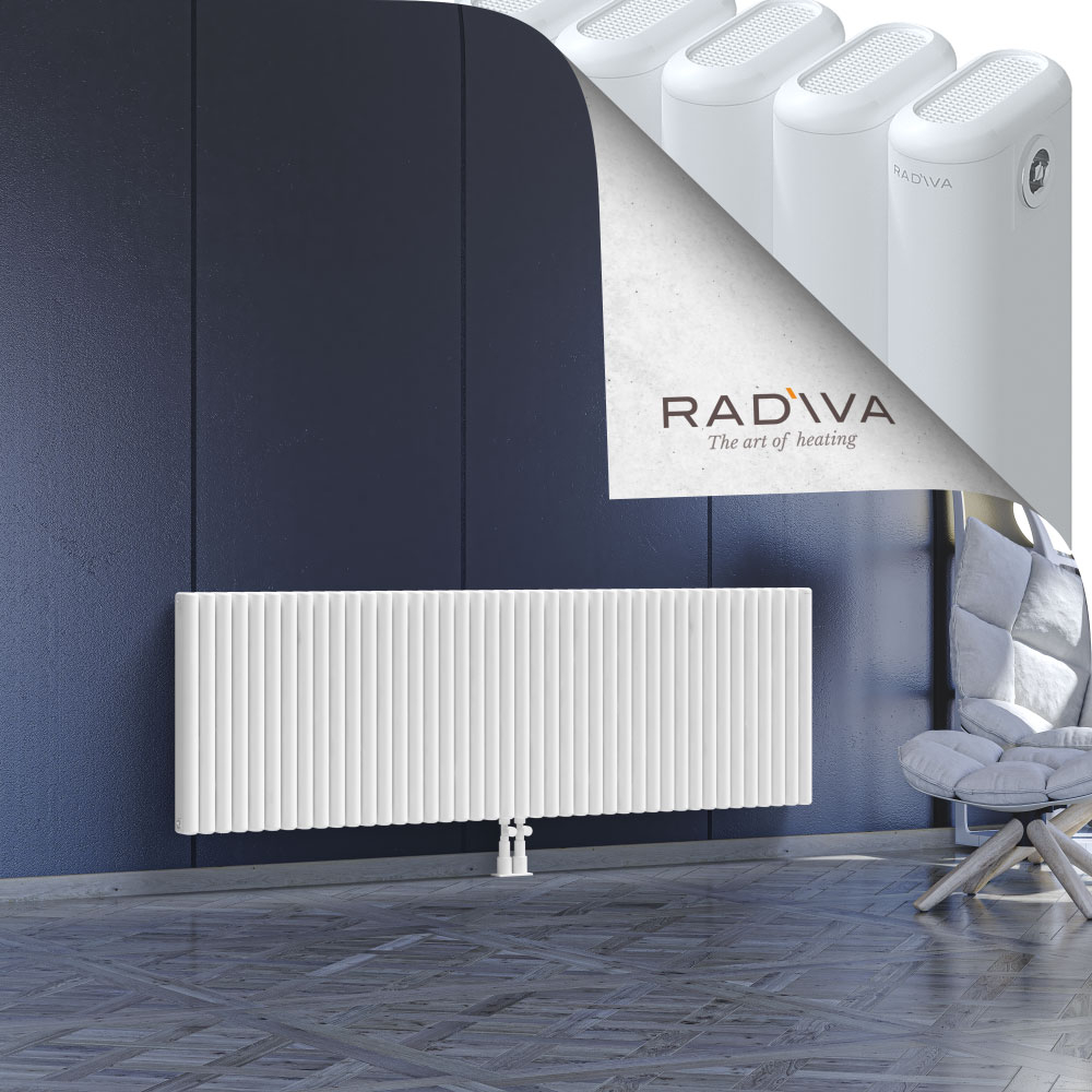 Kotto Aluminium Radiator 600x1886 White - 2