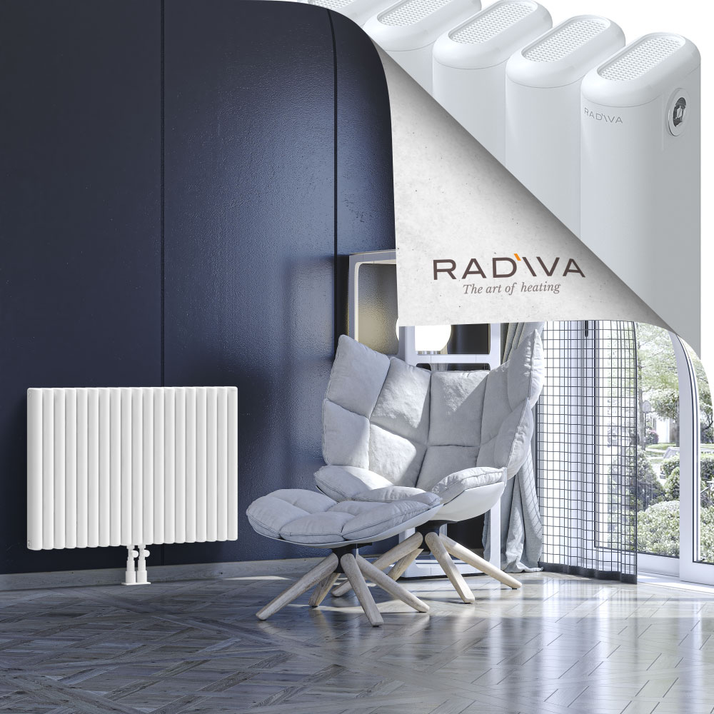 Kotto Aluminium Radiator 600x851 White - 2