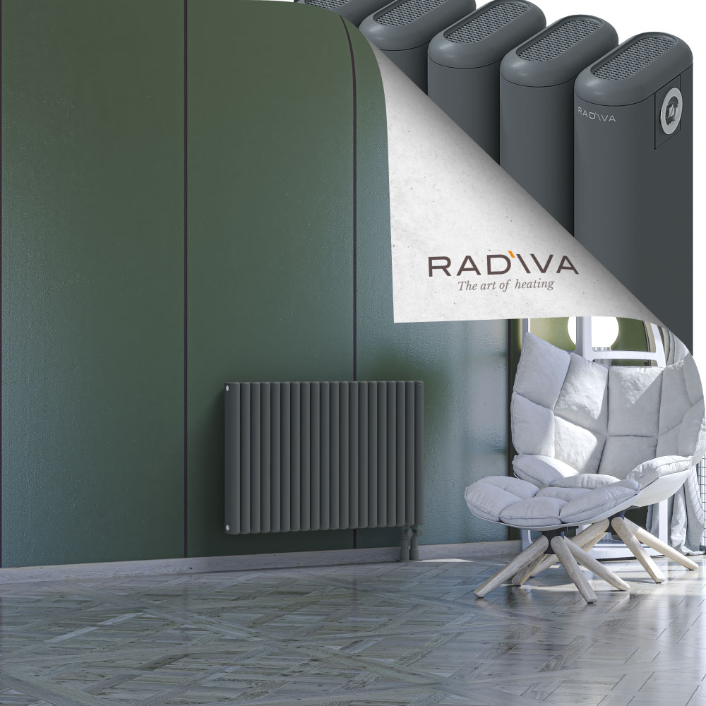 Kotto Aluminium Radiator 600x896 Anthracite - 4