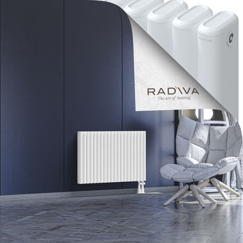 Kotto Aluminium Radiator 600x896 White Bottom Right 50mm