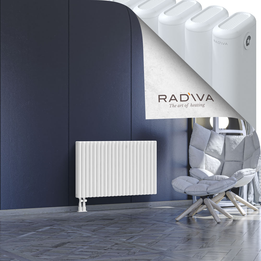 Kotto Aluminium Radiator 600x986 White - 3