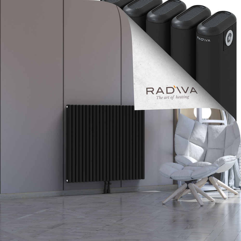 Kotto Aluminium Radiator 900x1031 Black - 2