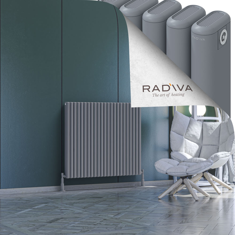 Kotto Aluminium Radiator 900x1031 Grey 