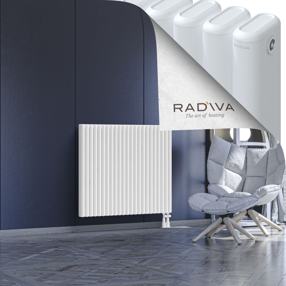 Kotto Aluminium Radiator 900x1031 White - 4