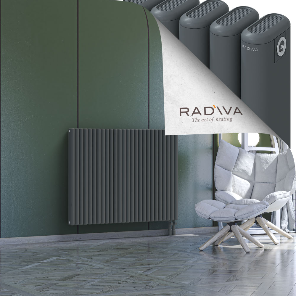Kotto Aluminium Radiator 900x1166 Anthracite - 4