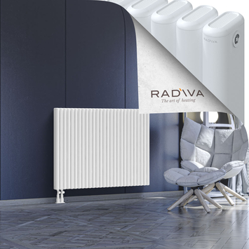 Kotto Aluminium Radiator 900x1211 White Bottom Left 50mm