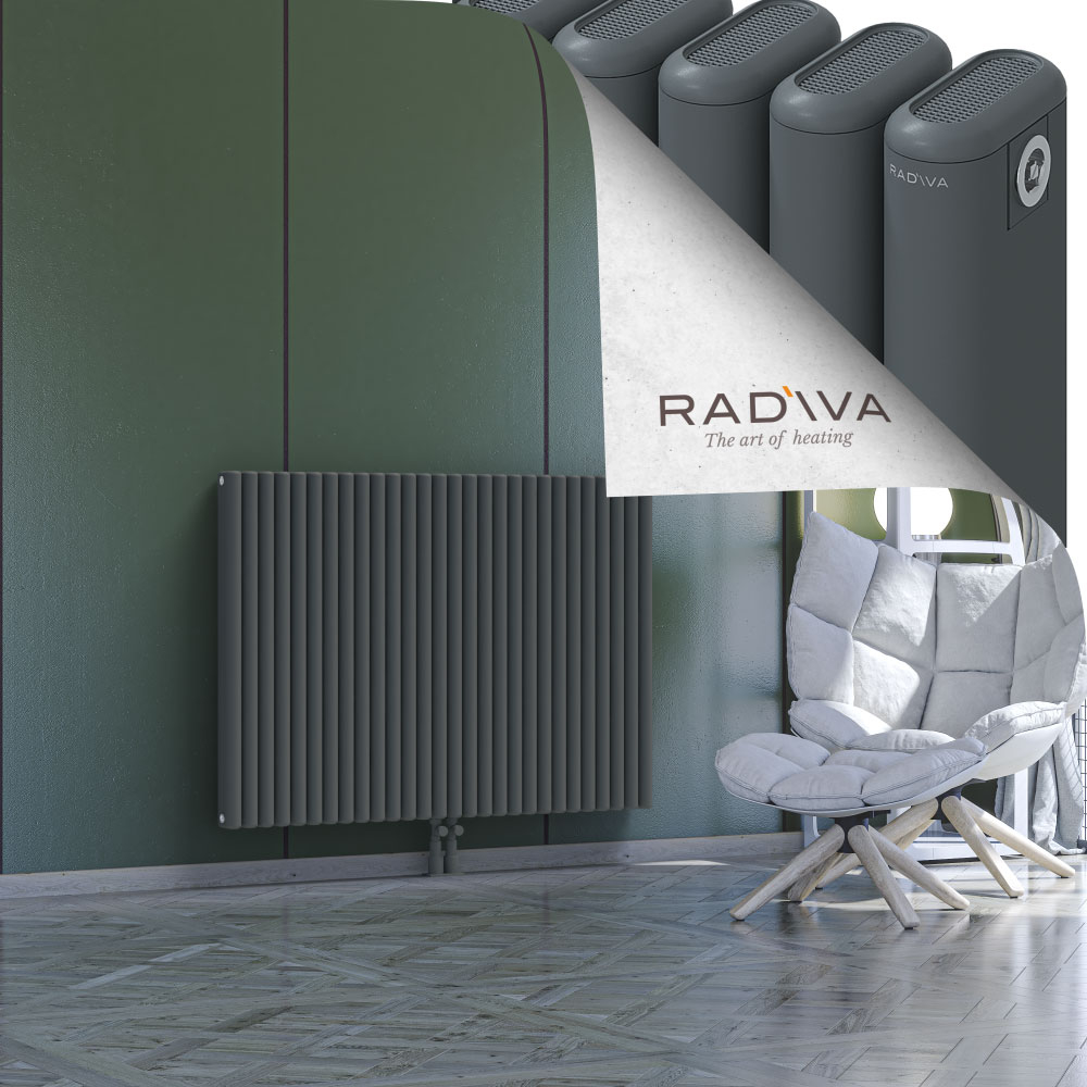 Kotto Aluminium Radiator 900x1256 Anthracite - 2