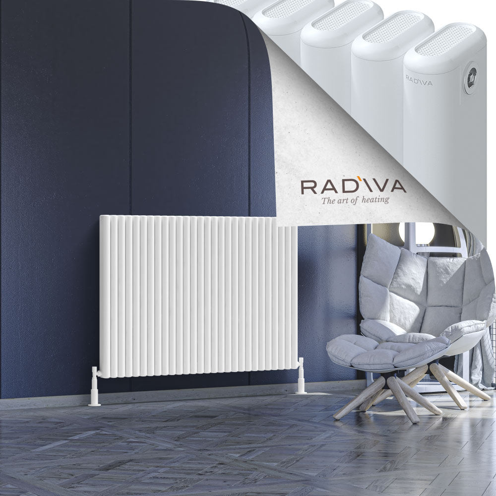 Kotto Aluminium Radiator 900x1256 White - 1
