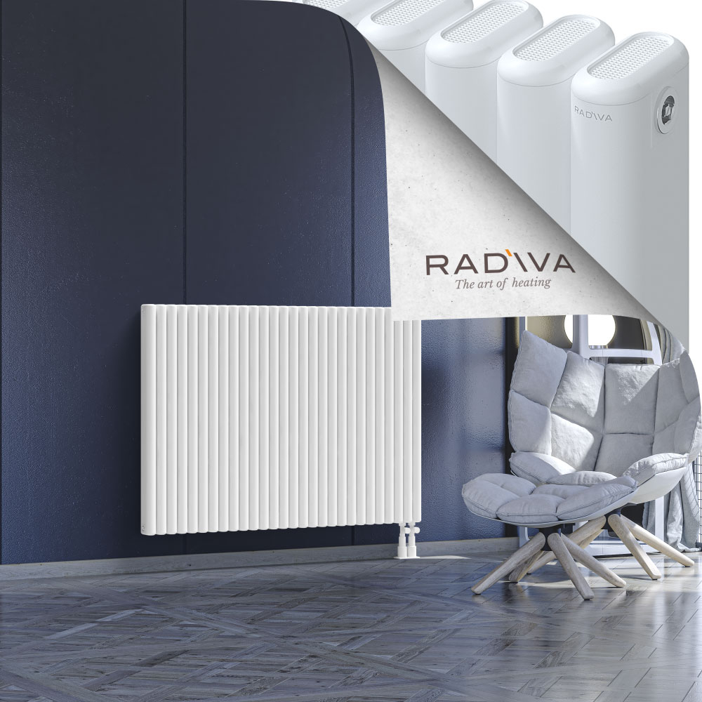 Kotto Aluminium Radiator 900x1256 White - 4