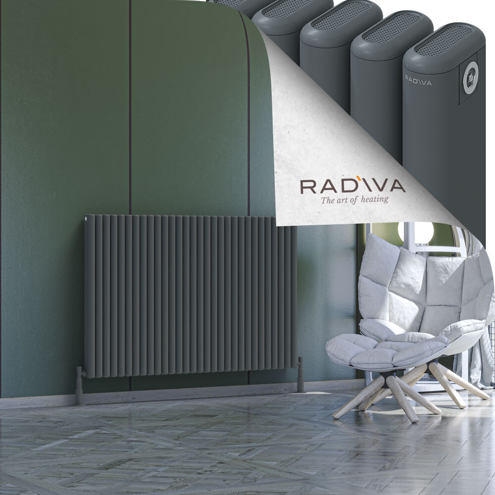 Kotto Aluminium Radiator 900x1346 Anthracite - 1