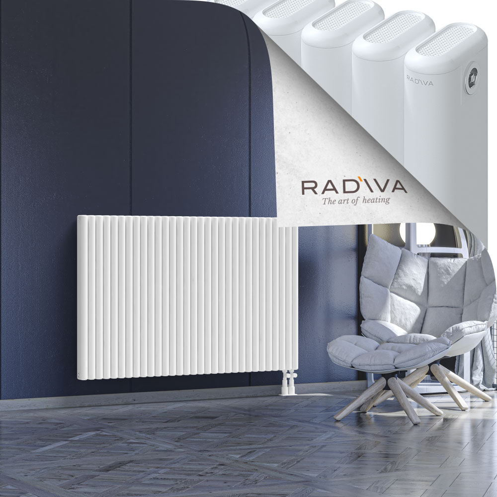 Kotto Aluminium Radiator 900x1391 White - 4