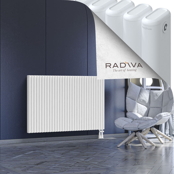 Kotto Aluminium Radiator 900x1391 White Bottom Right 50mm