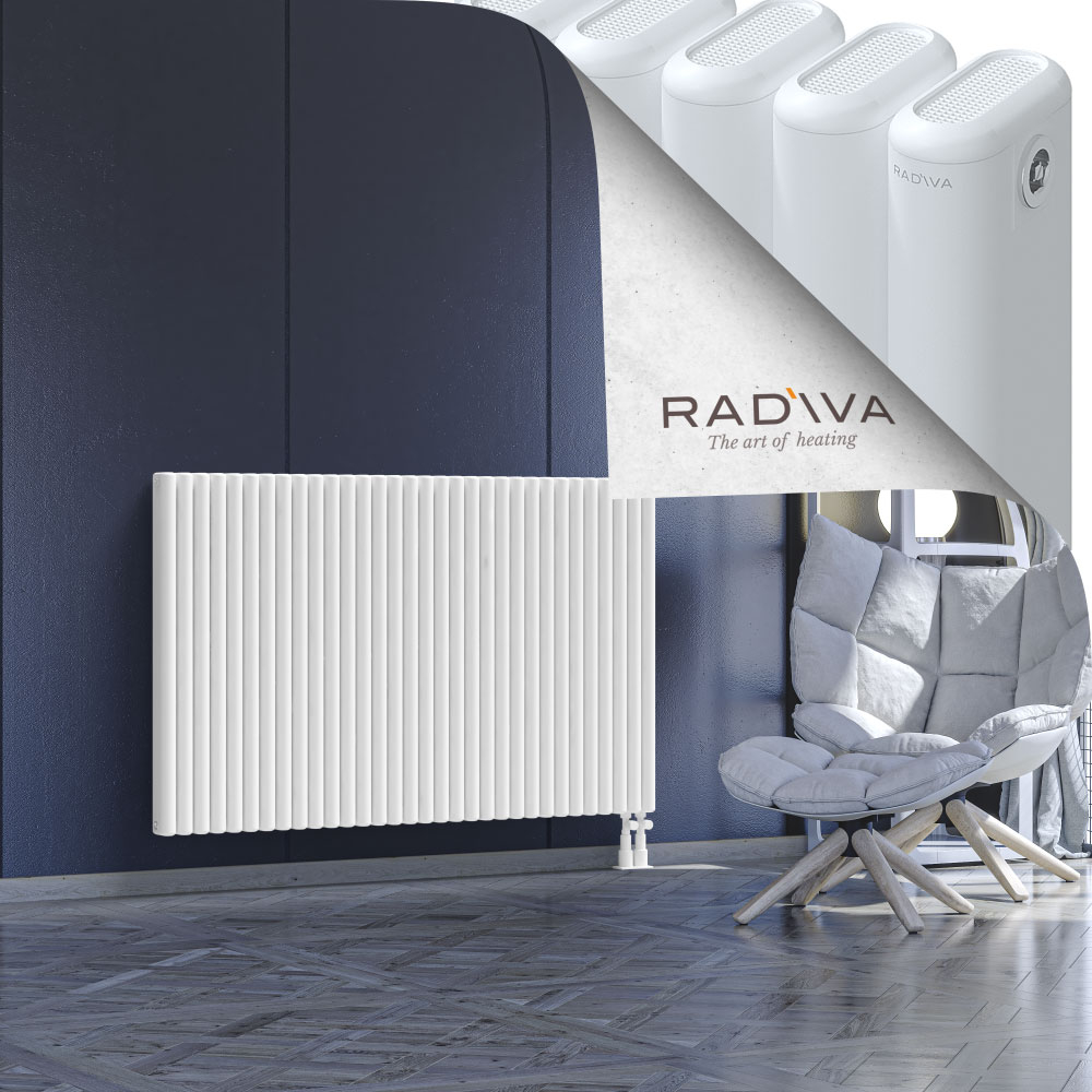 Kotto Aluminium Radiator 900x1436 White - 4