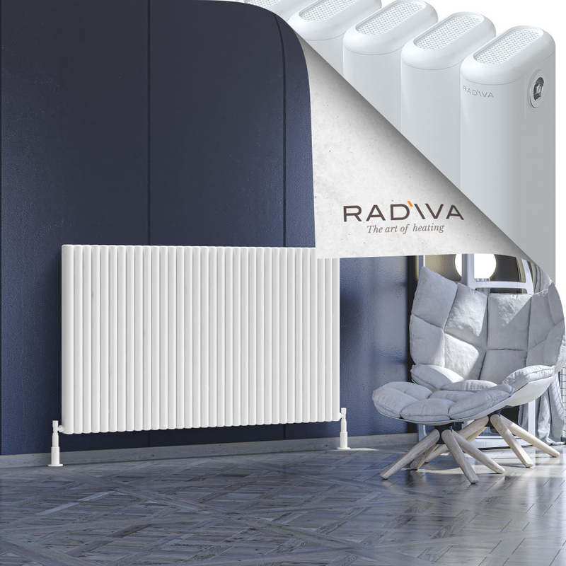 Kotto Aluminium Radiator 900x1526 White 