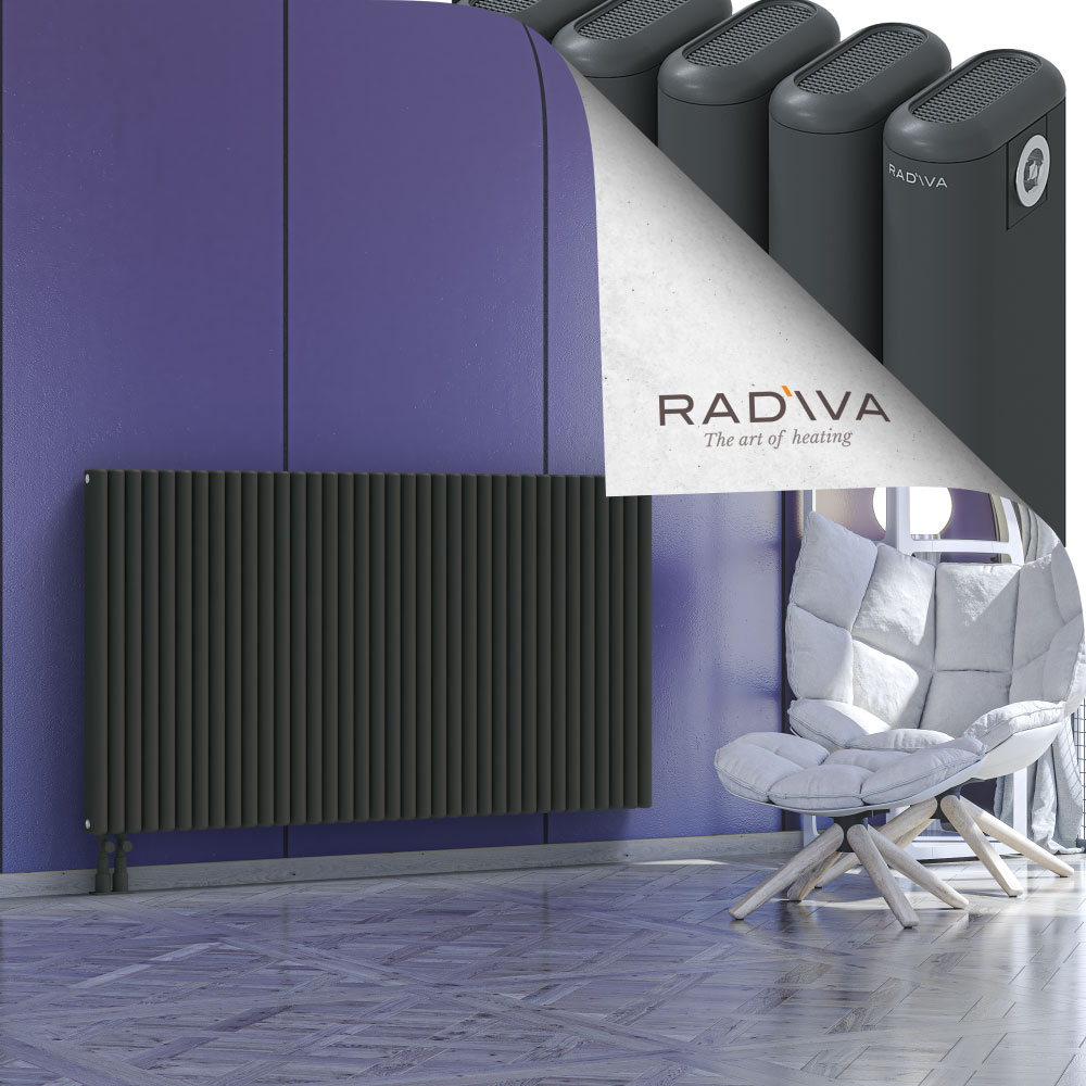 Kotto Aluminium Radiator 900x1616 Dark Anthracite - 3