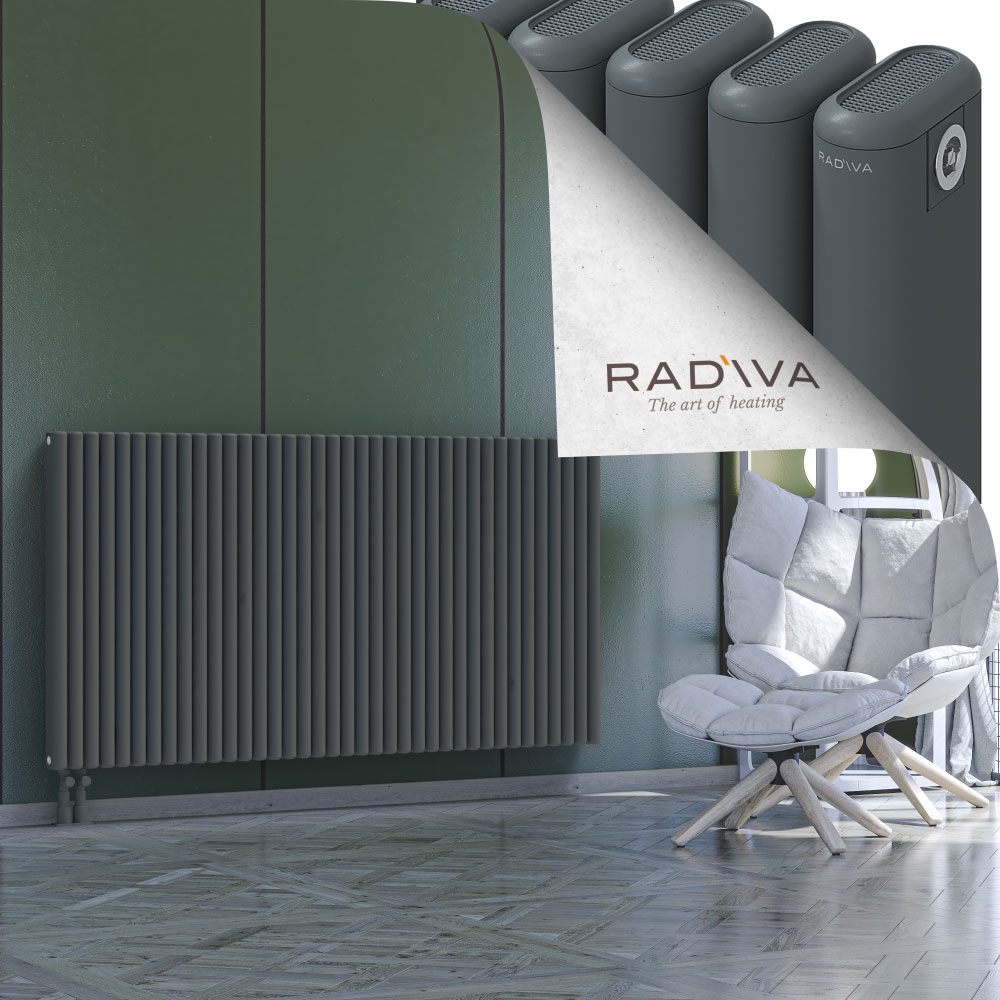 Kotto Aluminium Radiator 900x1706 Anthracite - 3
