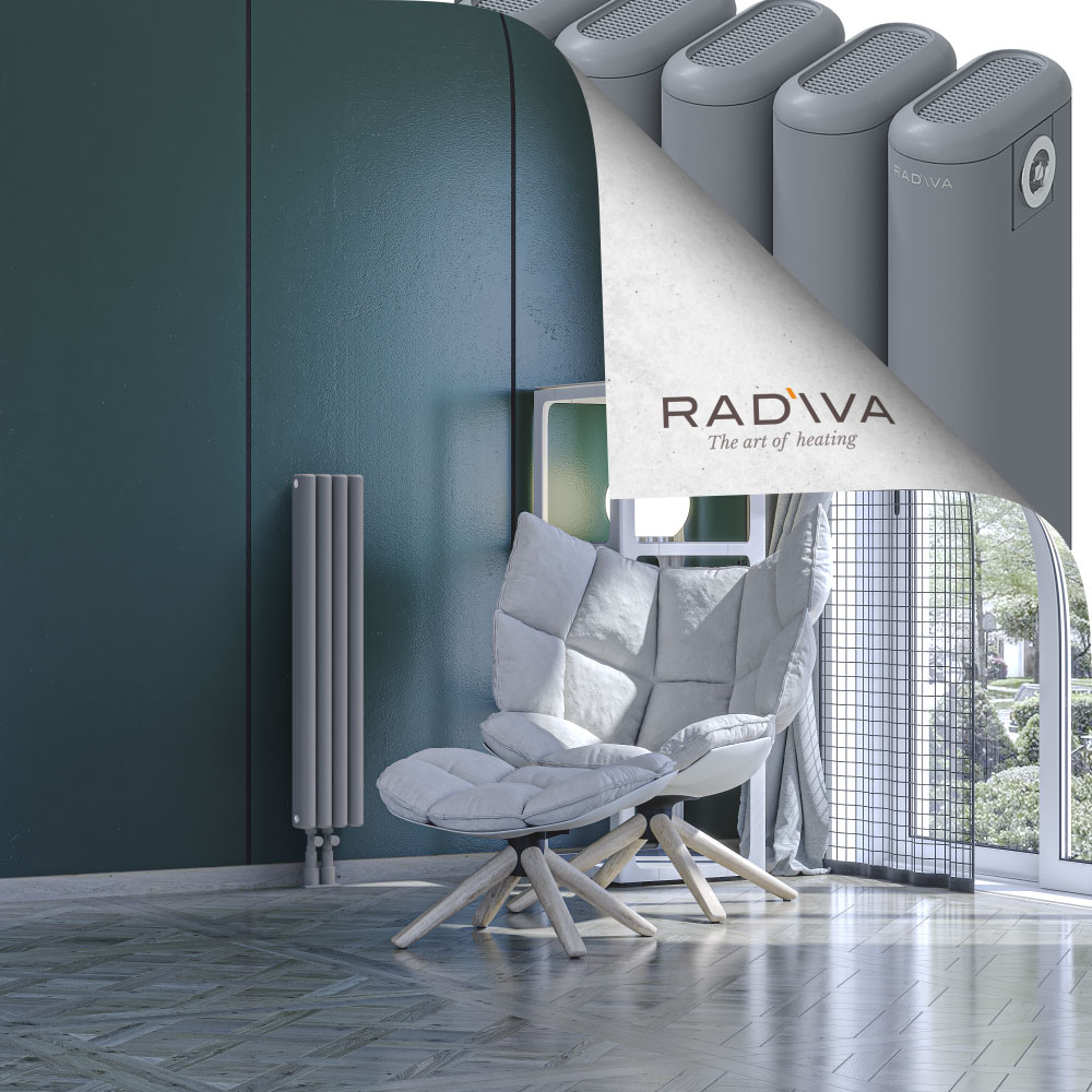 Kotto Aluminium Radiator 900x176 Grey - 3