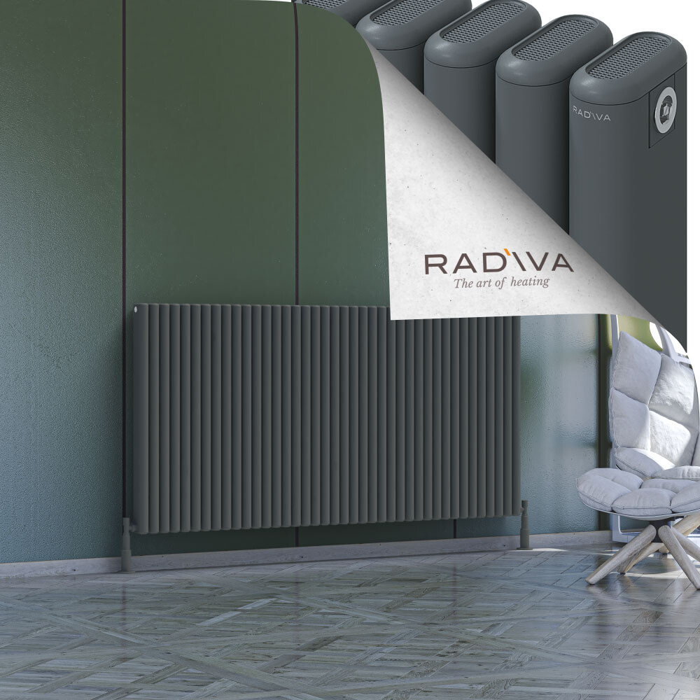 Kotto Aluminium Radiator 900x1796 Anthracite - 1