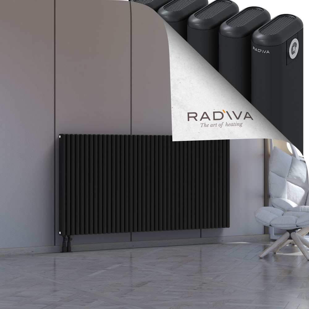 Kotto Aluminium Radiator 900x1796 Black - 3