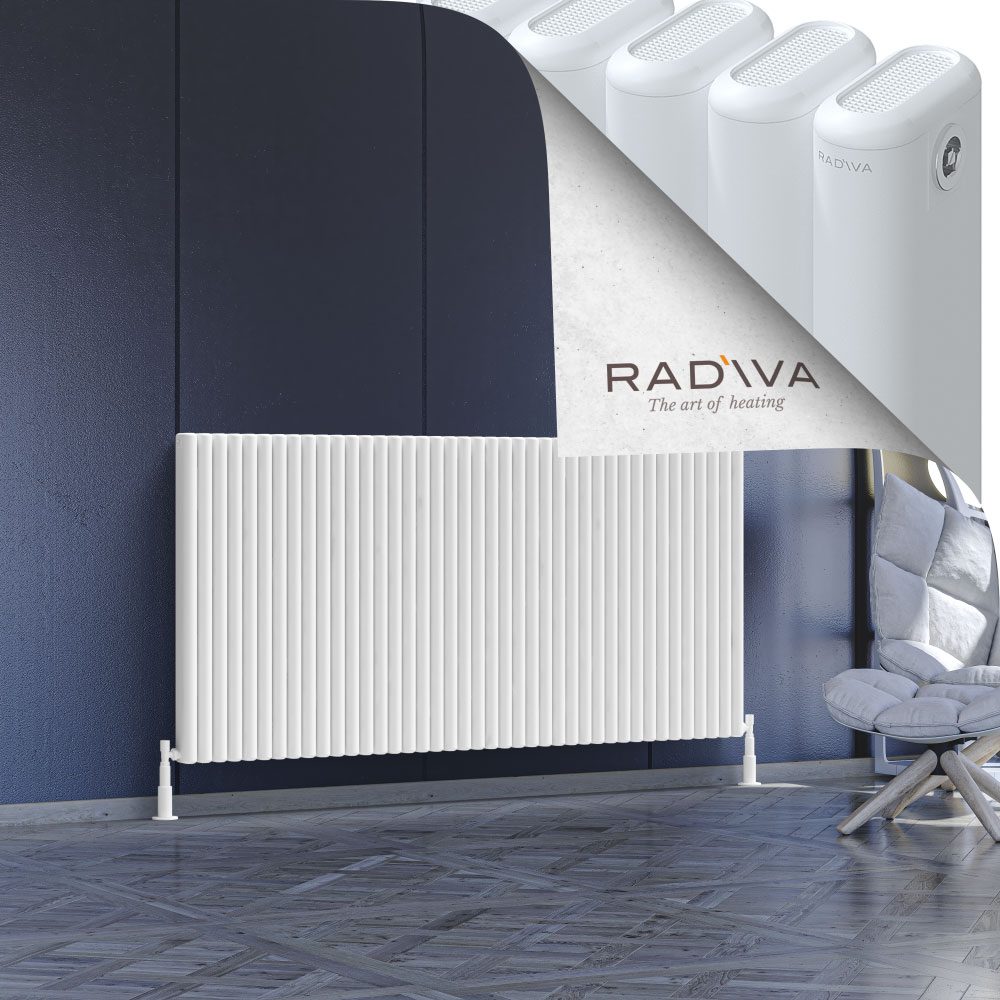 Kotto Aluminium Radiator 900x1841 White - 1