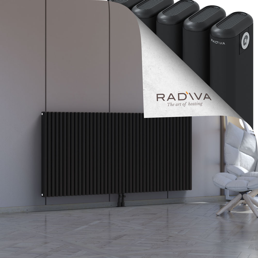 Kotto Aluminium Radiator 900x1886 Black - 2