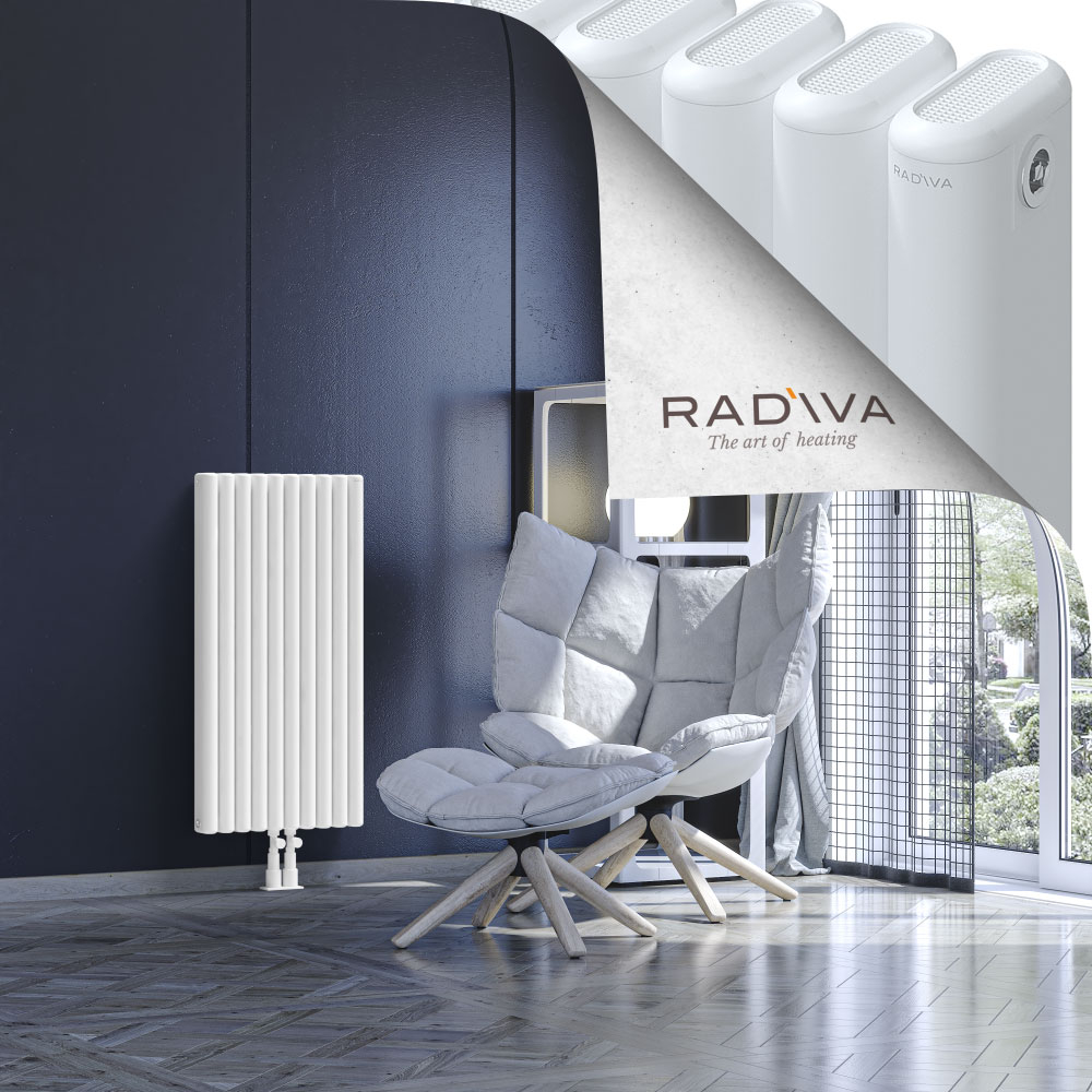 Kotto Aluminium Radiator 900x446 White - 2