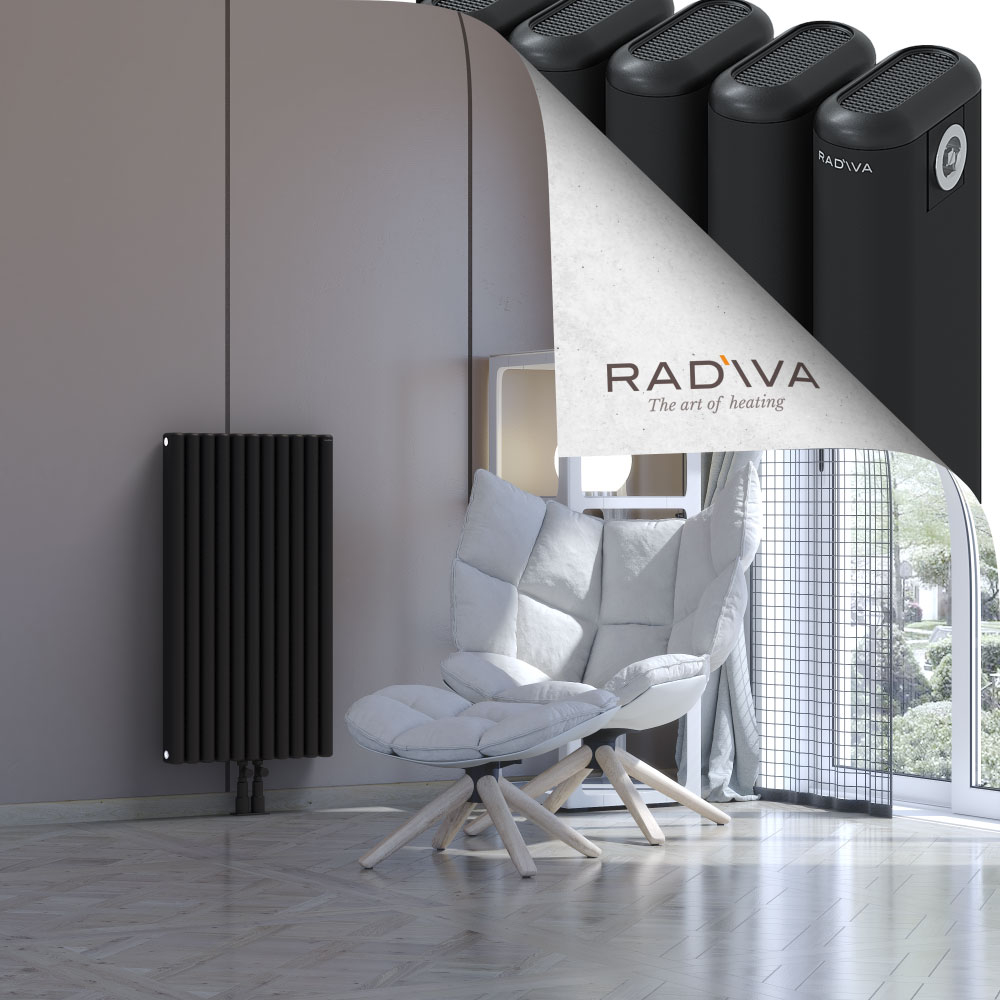 Kotto Aluminium Radiator 900x491 Black - 2