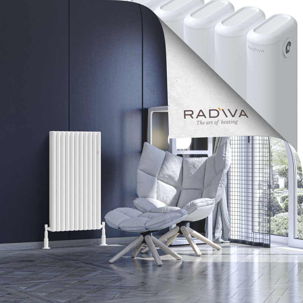 Kotto Aluminium Radiator 900x491 White - 1
