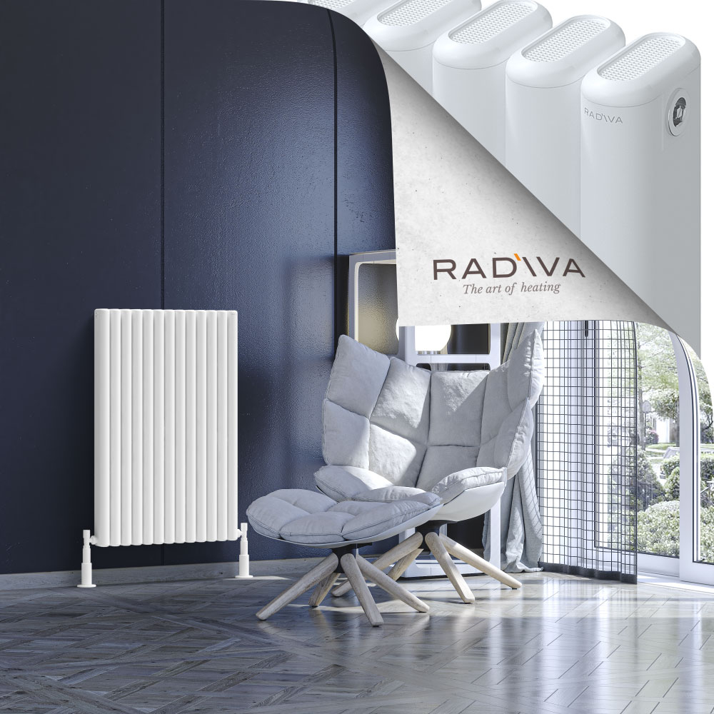 Kotto Aluminium Radiator 900x581 White - 1