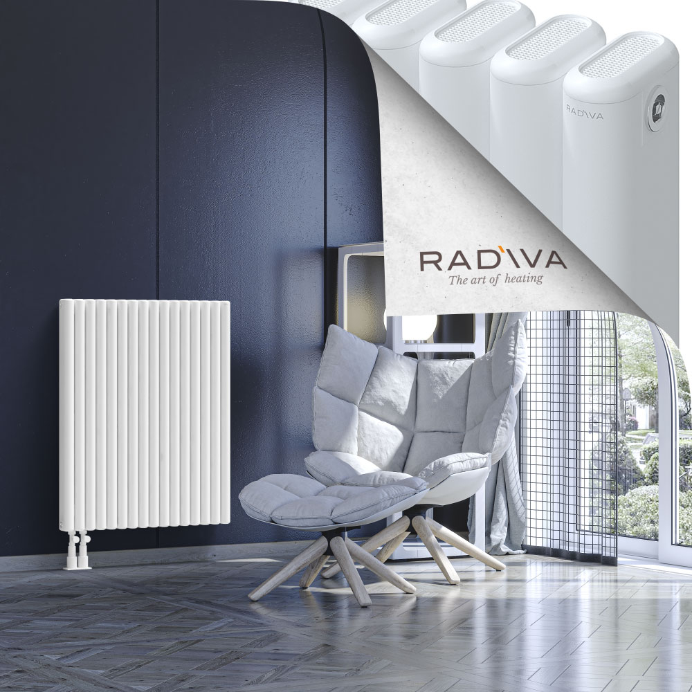 Kotto Aluminium Radiator 900x716 White - 3
