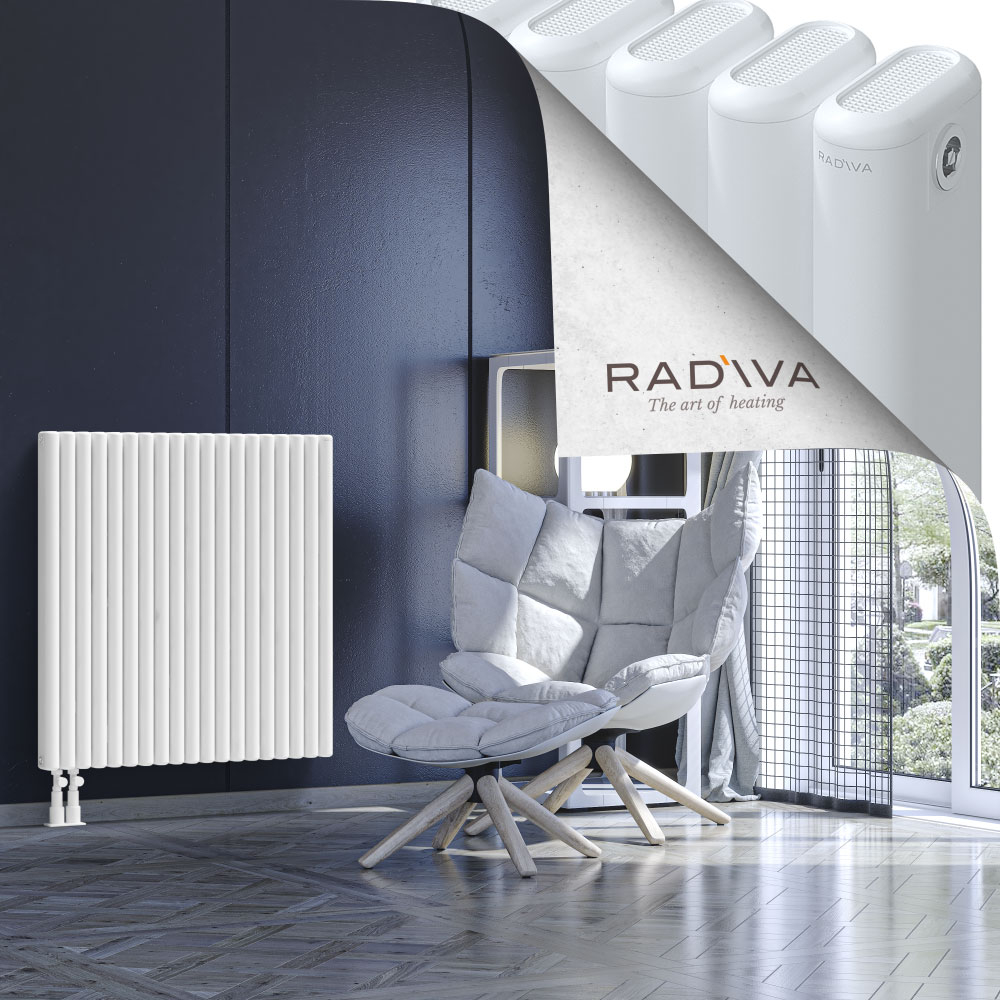 Kotto Aluminium Radiator 900x851 White - 3