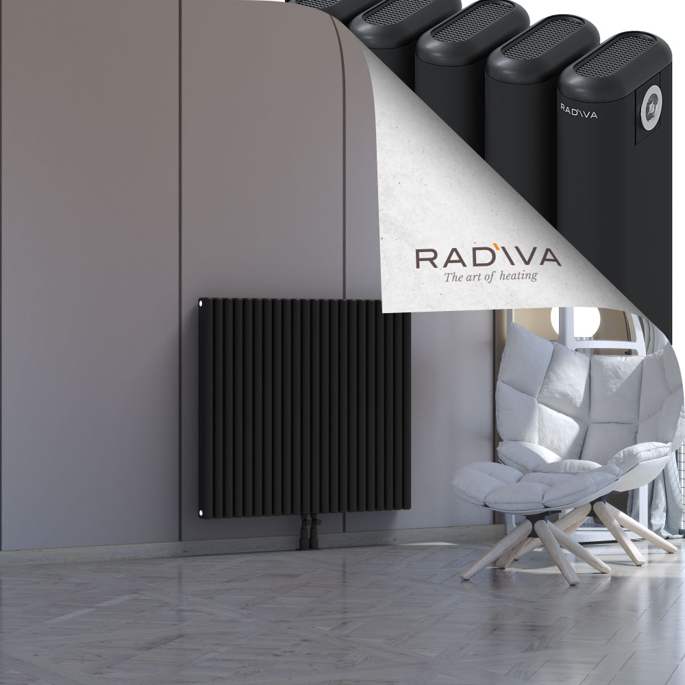 Kotto Aluminium Radiator 900x986 Black - 2