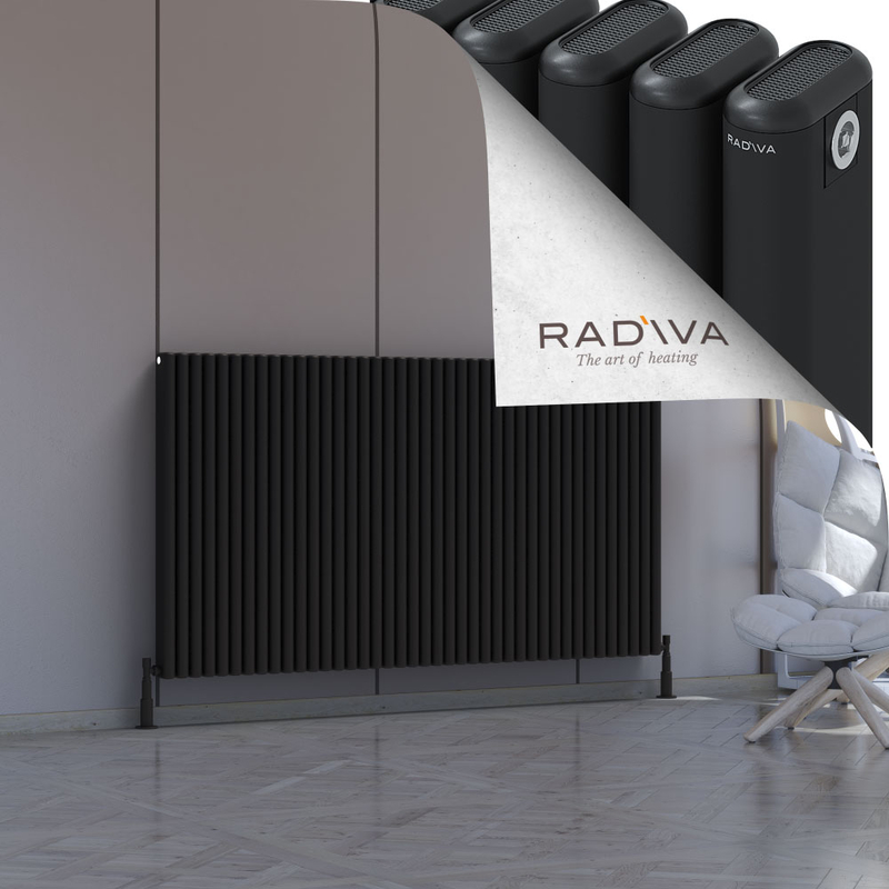 Kotto Alüminyum Radyatör 1000x1841 Siyah