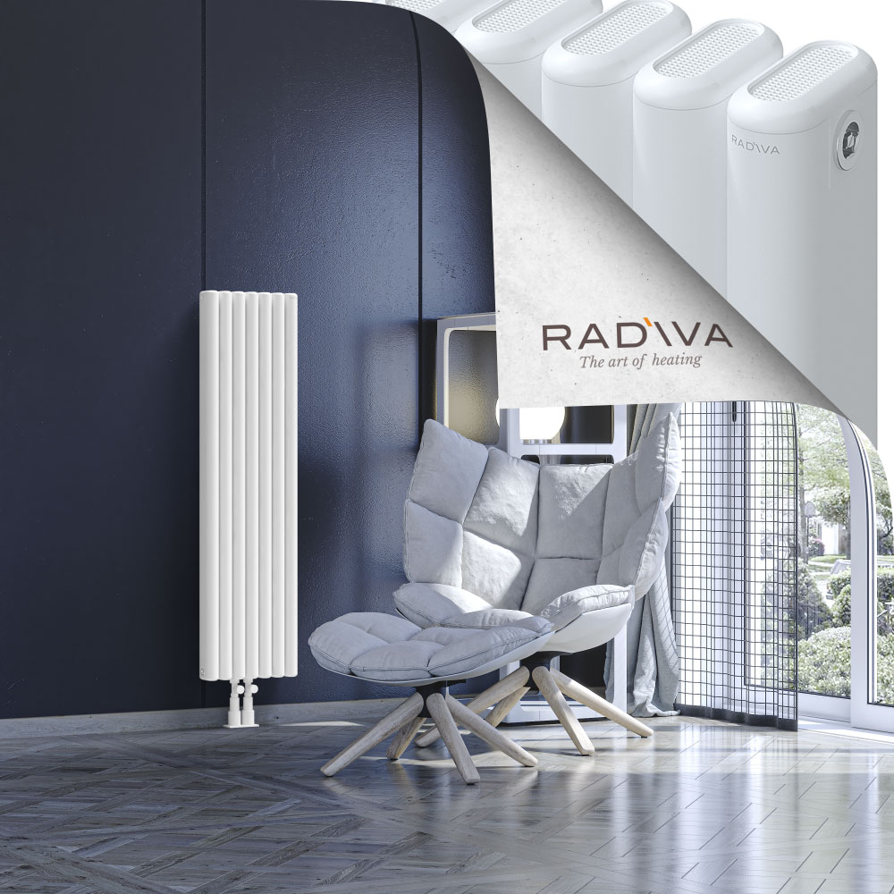 Kotto Alüminyum Radyatör 1200x311 Beyaz - 2