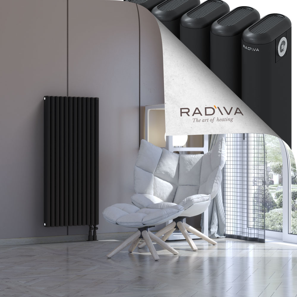 Kotto Alüminyum Radyatör 1200x536 Siyah - 4