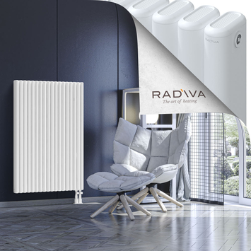 Kotto Alüminyum Radyatör 1200x806 Beyaz Alt Sağ 50mm