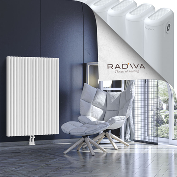 Kotto Alüminyum Radyatör 1200x851 Beyaz Alt Orta 50mm
