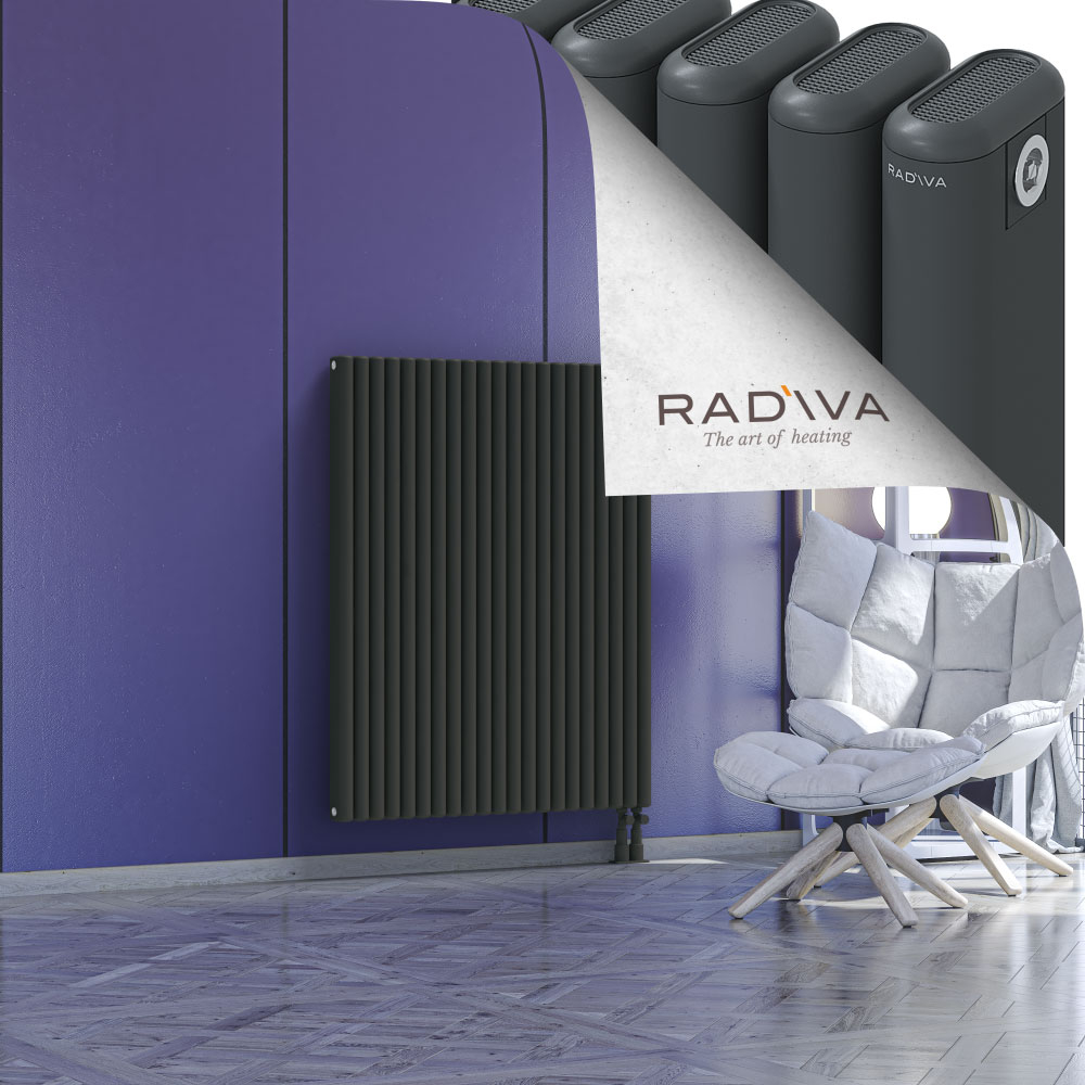 Kotto Alüminyum Radyatör 1200x941 Koyu Antrasit - 4