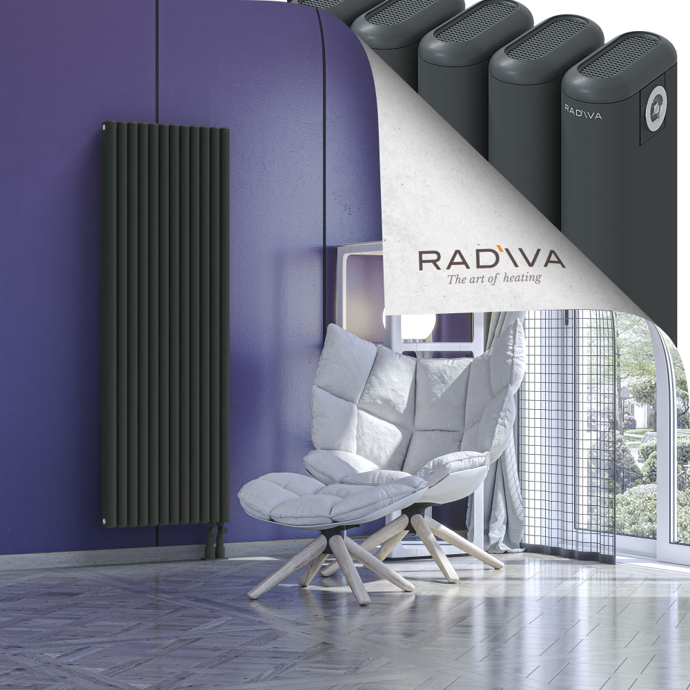 Kotto Alüminyum Radyatör 1600x536 Koyu Antrasit - 4