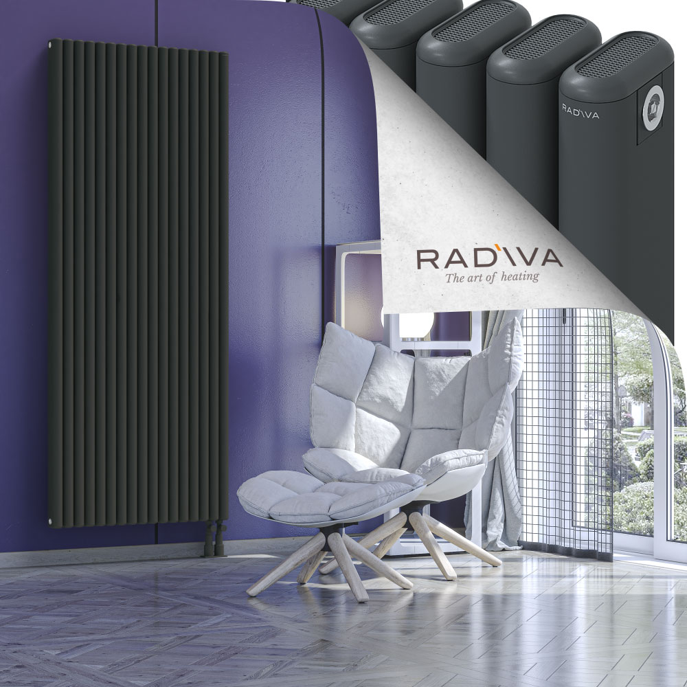 Kotto Alüminyum Radyatör 1900x761 Koyu Antrasit - 4