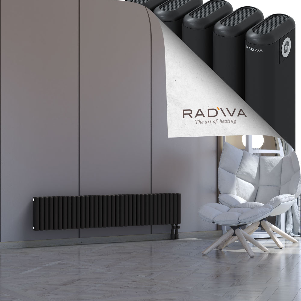 Kotto Alüminyum Radyatör 300x1526 Siyah - 4