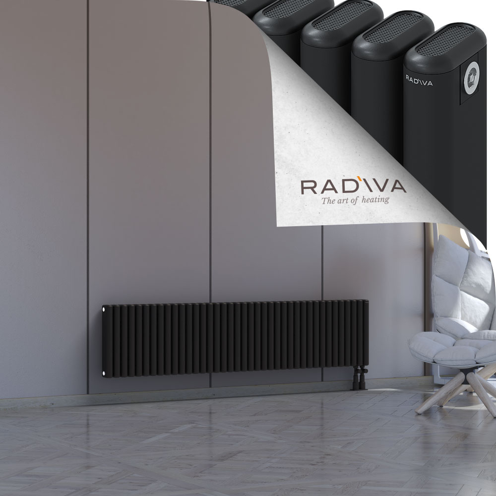 Kotto Alüminyum Radyatör 400x1751 Siyah - 4