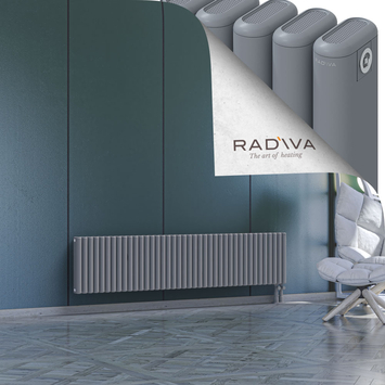 Kotto Alüminyum Radyatör 400x1796 Gri Alt Sağ 50mm