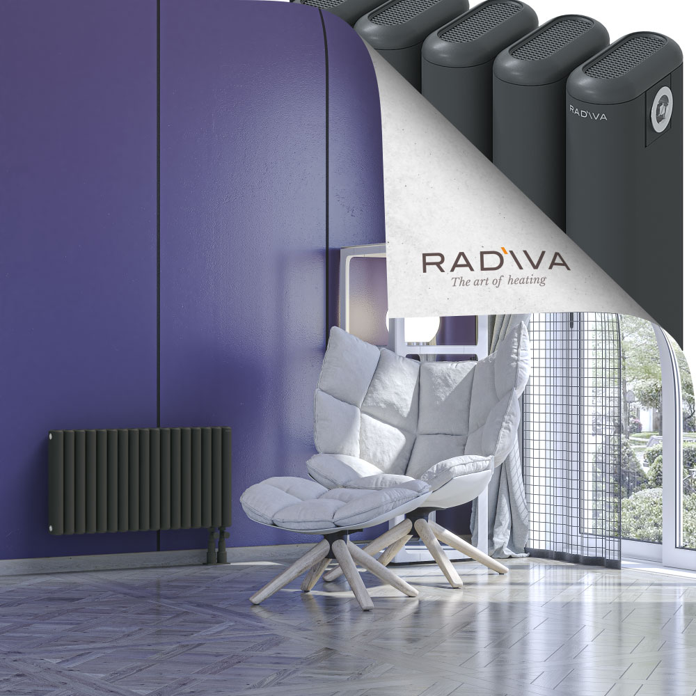 Kotto Alüminyum Radyatör 400x761 Koyu Antrasit - 4