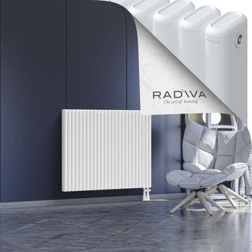 Kotto Alüminyum Radyatör 900x1121 Beyaz Alt Sağ 50mm