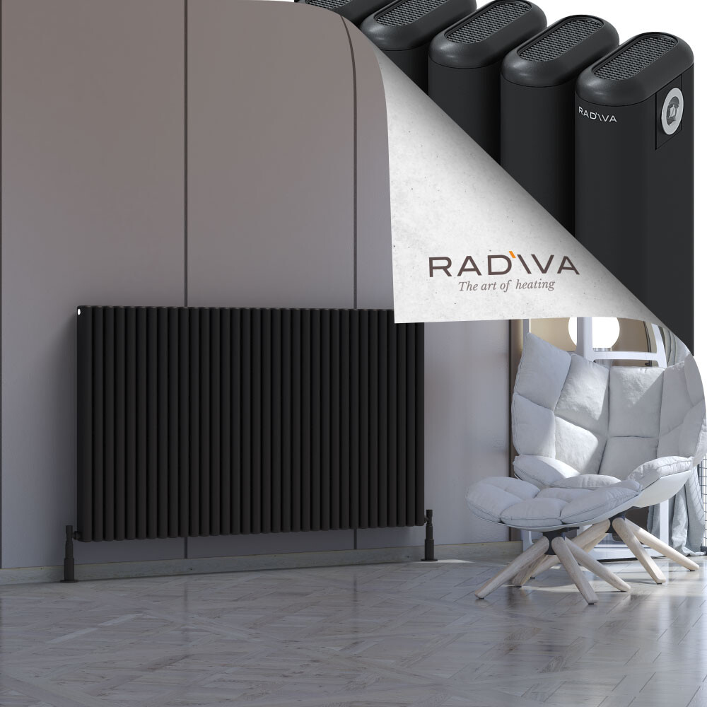 Kotto Alüminyum Radyatör 900x1526 Siyah - 1
