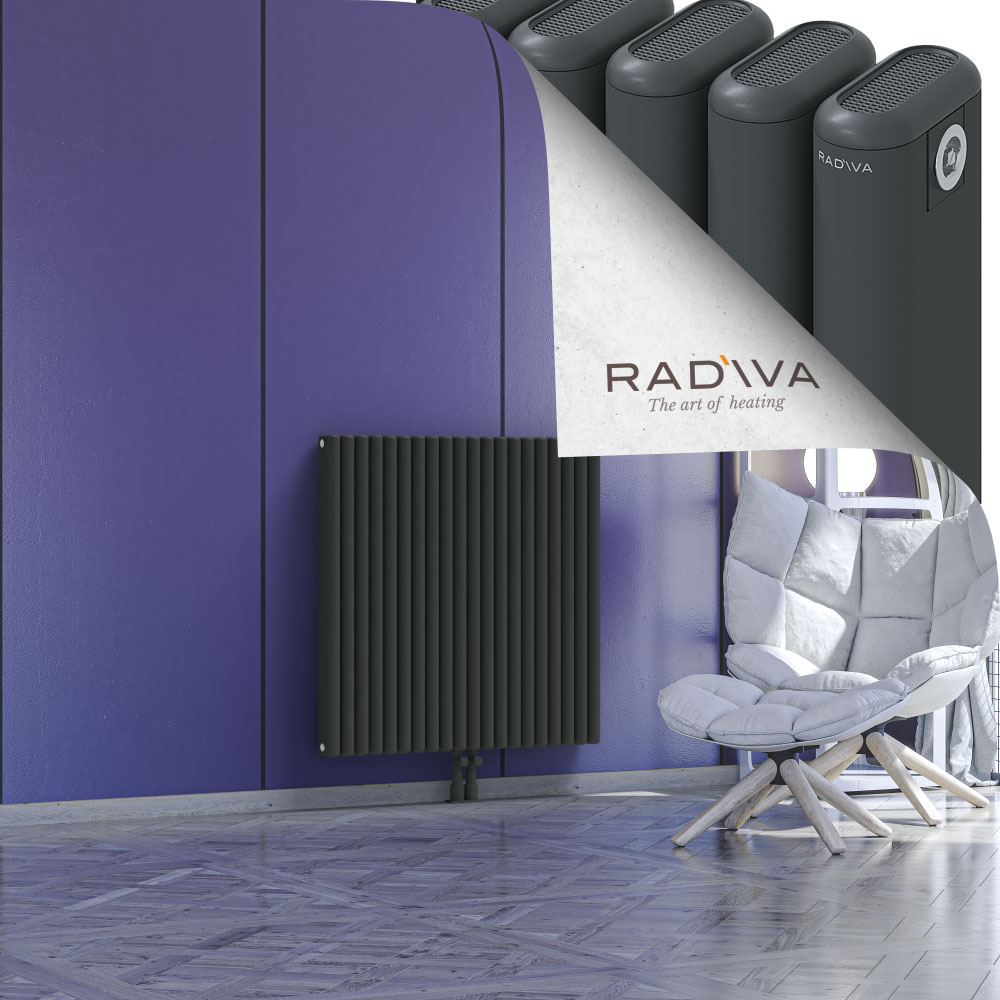 Kotto Alüminyum Radyatör 900x896 Koyu Antrasit - 2